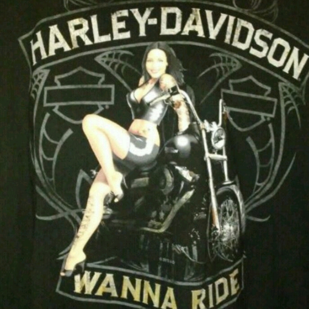 14 Harley Davidson tee shirts